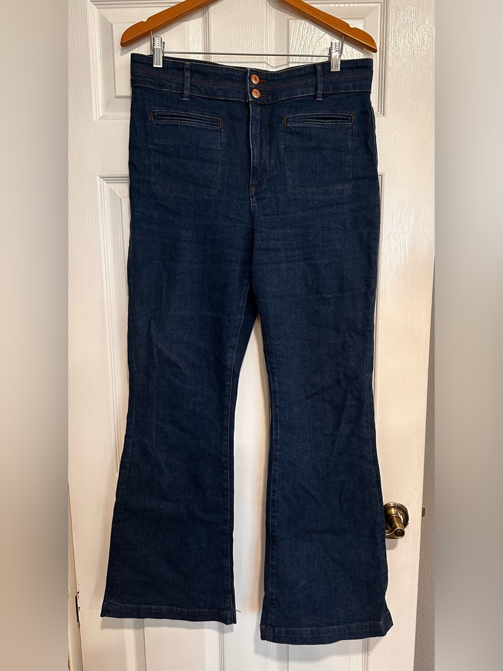 LOFT Dark Blue Women's Flare Jeans
